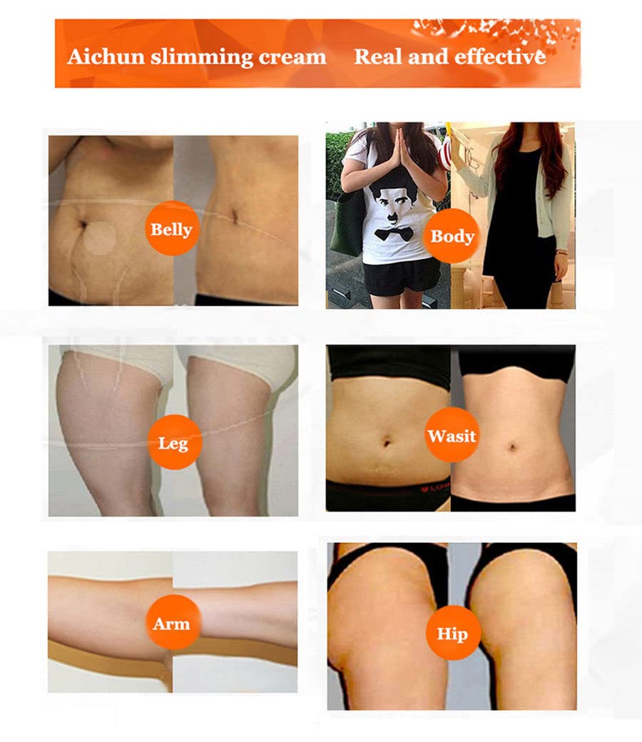 Aichun Beauty Green tea Slimming Cream Cellulite Removal Fat burning Lose weight 200ml