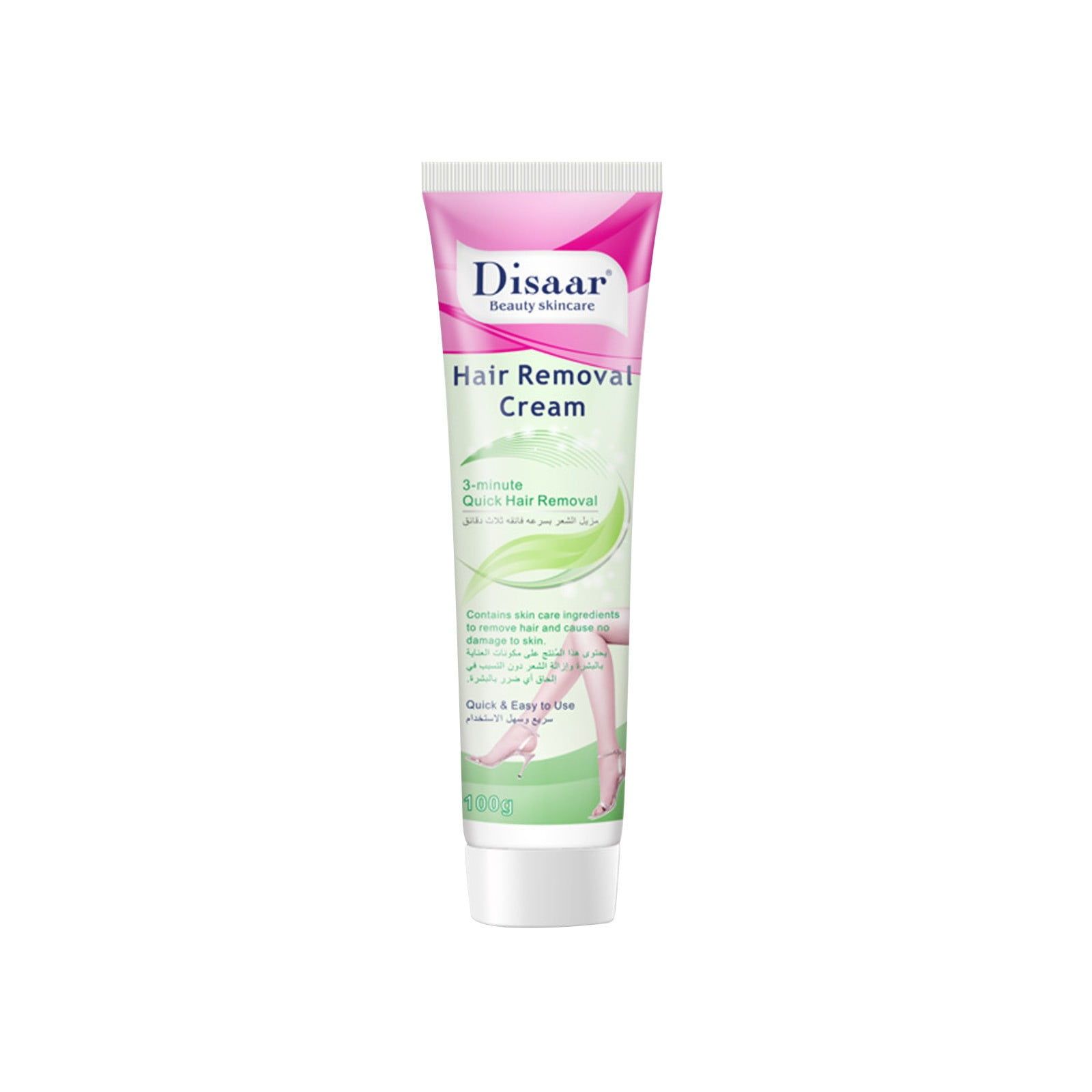 Disaar Hair Removal Cream. Dry Skin Hair Removal Cream. 5 - Minutes Quick Hair Removal. Quick and Easy to Use. 100g