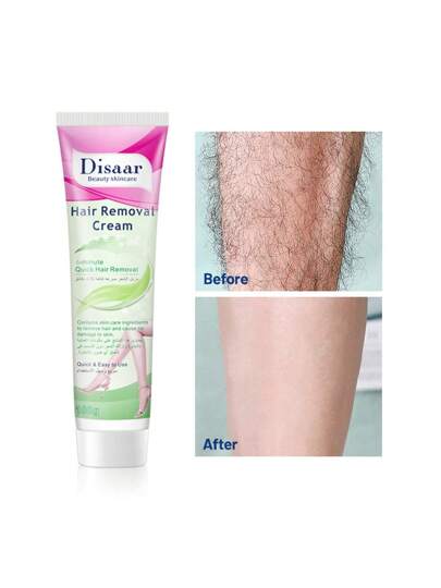 Disaar Hair Removal Cream. Dry Skin Hair Removal Cream. 5 - Minutes Quick Hair Removal. Quick and Easy to Use. 100g