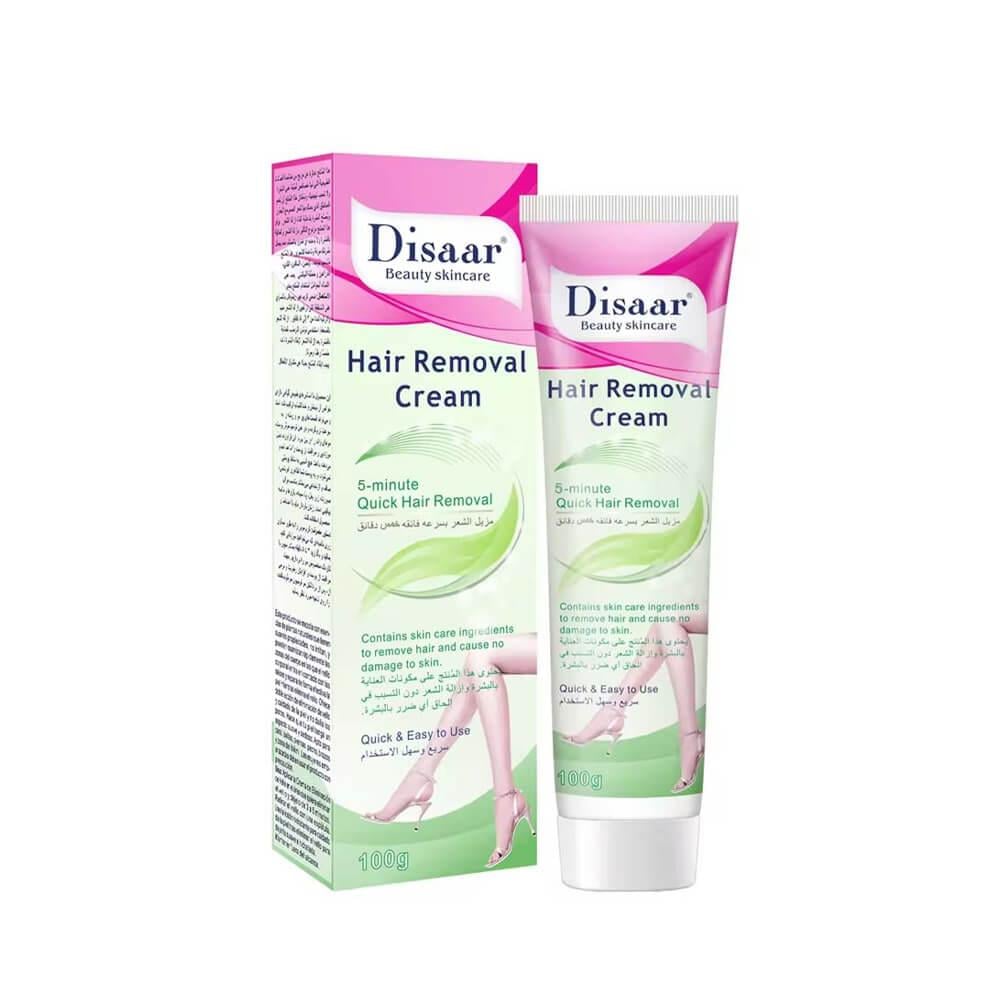 Disaar Hair Removal Cream. Dry Skin Hair Removal Cream. 5 - Minutes Quick Hair Removal. Quick and Easy to Use. 100g