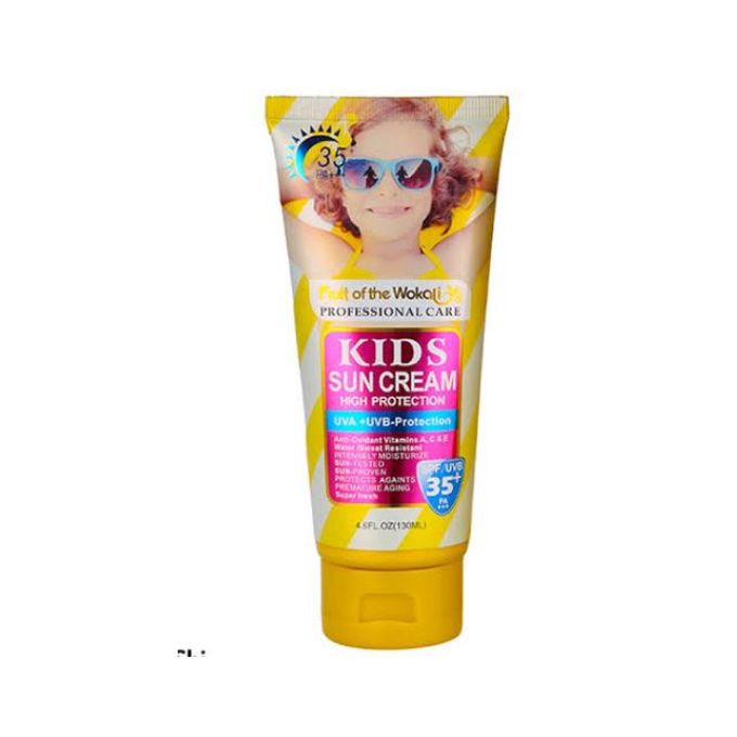 Fruit Of The Wokali Kids Sun Cream High Protection SPF/UVB 35+ - 130ml