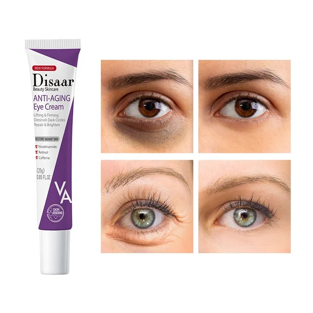 Disaar Retinol And Nicotinamide Firming Eye Cream for Dark Circles and Puffy Eyes 75g