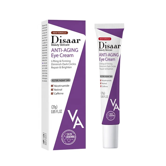 Disaar Retinol And Nicotinamide Firming Eye Cream for Dark Circles and Puffy Eyes 75g