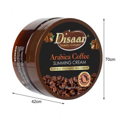 DISAAR Beauty Arabica Coffee Slimming Cream Cellulite Treatment Weight Loss Burner 120ml