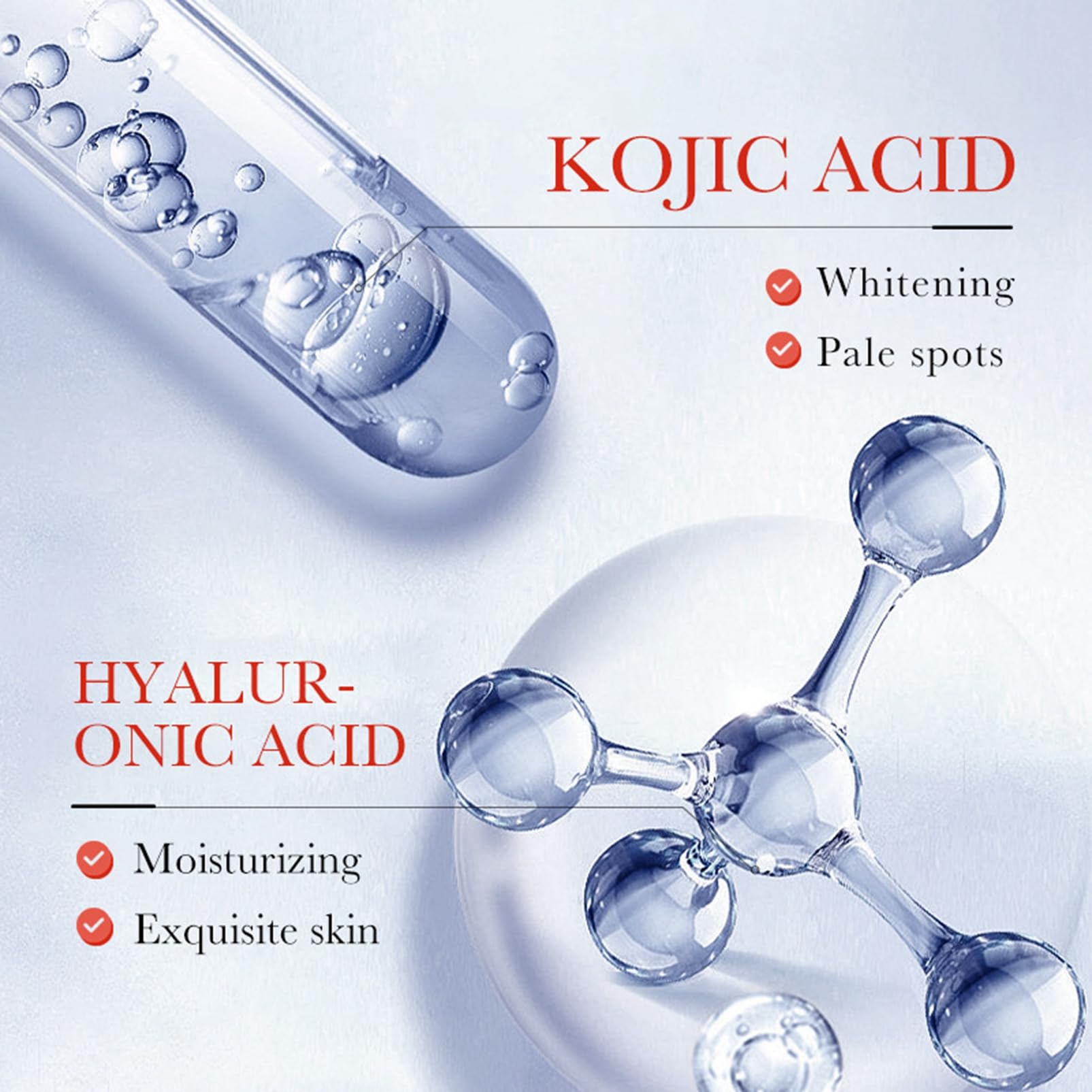 SADOER KOJIC ACID 30G WHITENING FRECKLE FACE CREAM WITH KOJIC ACID, NIACINAMIDE, HYALURONIC ACID, MOISTURIZES, FIRMS, ANTI-WRINKLE