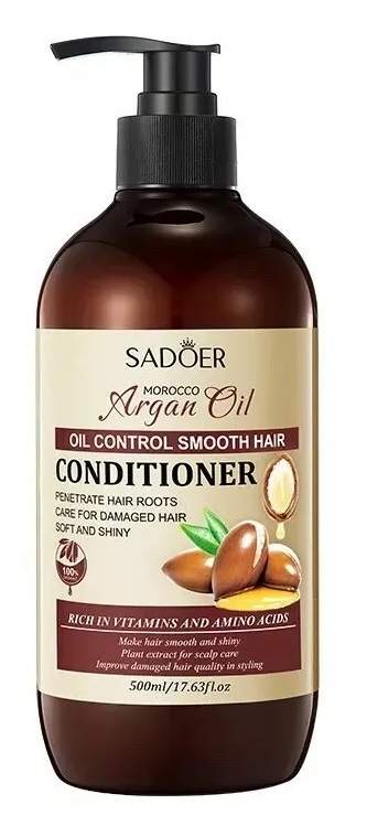 Sadoer Moroccan Argan Oil Hair Conditioner Soft and silky hair Anti-frizz Anti-dryness Anti-split hair conditioner (500 ml)