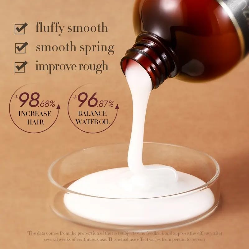 Sadoer Argan Oil Shampoo, Argan Oil Haircare Against Dandruff Itchy and Dry Scalp, Sulfate Free Shampoo,Moisturising Shampoo,Dandruff Shampoo Helps Reduce Hair Loss,Strong Hair,Softness and Shine