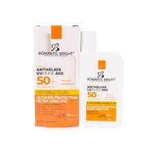 Romantic Bright Anthalios Pigment Control Hydrating Sunscreen SPF 50+ -50ml