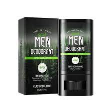 Sadoer Men's Natural Deodorant Stick with Cool Ocean Scent, Long-Lasting Freshness, Antiperspirant Protection