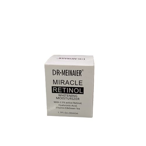 DR MEINAIER Miracle RETINOL Moisturizer Cream With Hyaluronic acid & Green Tea. Anti Wrinkles, Make skin Radiant, Evens the skin tone, Soften & Make skin young