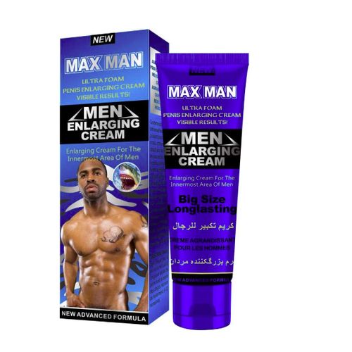 Max Man Natural Male Penis Enlargement Cream Thicker Growth Erection Men Sex Delay Premature Ejaculation.