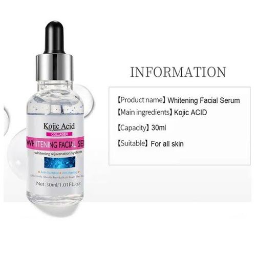 Kojic Acid Collagen Brightening Facial Serum, 30ml