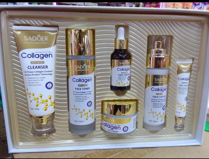 sadoer collagen 5 in 1 skin care set
