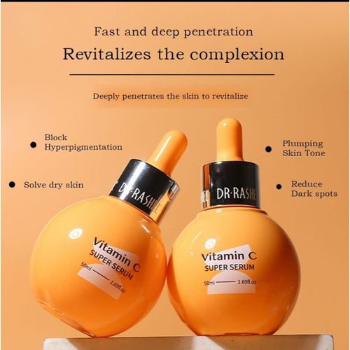 DR RASHEL Vitamin C super serum (brightens ,moisturises ,Prevents darkspots)
