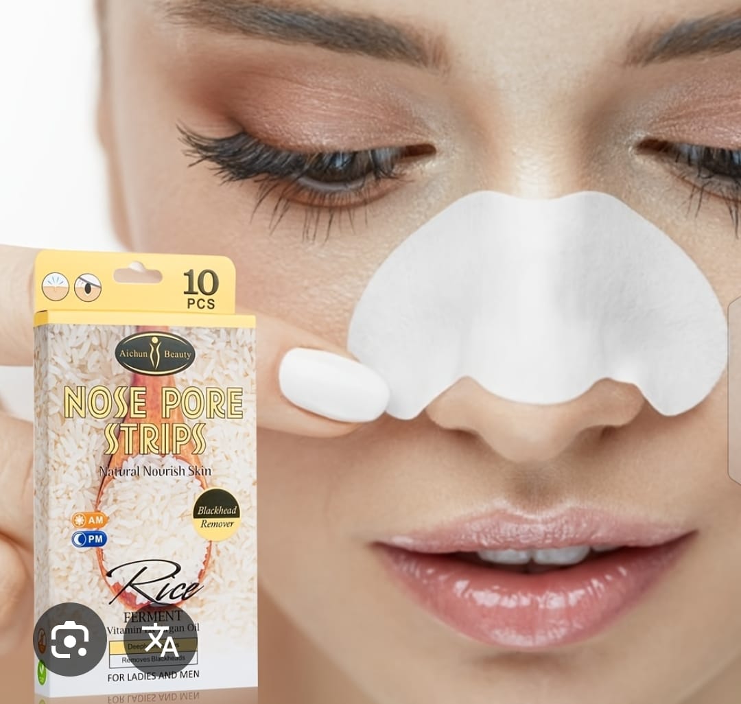 Aichun Beauty Beauty Nose Pore Strips – Deep Cleansing & Blackhead Removal Strips for Clear, Smooth Skin