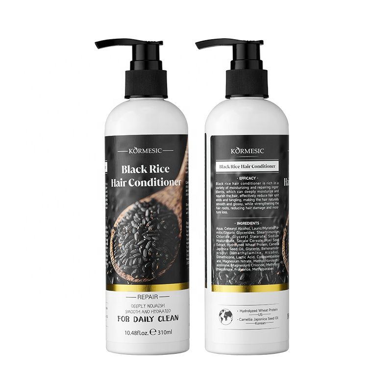 black rice hair shampoo