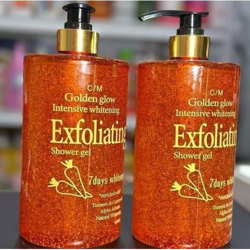 golden glow Exfoliating Shower Gel