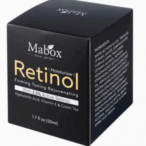 Mabox Retinol 2.5%,Hyaluronic Acid With Vitamin E Cream
