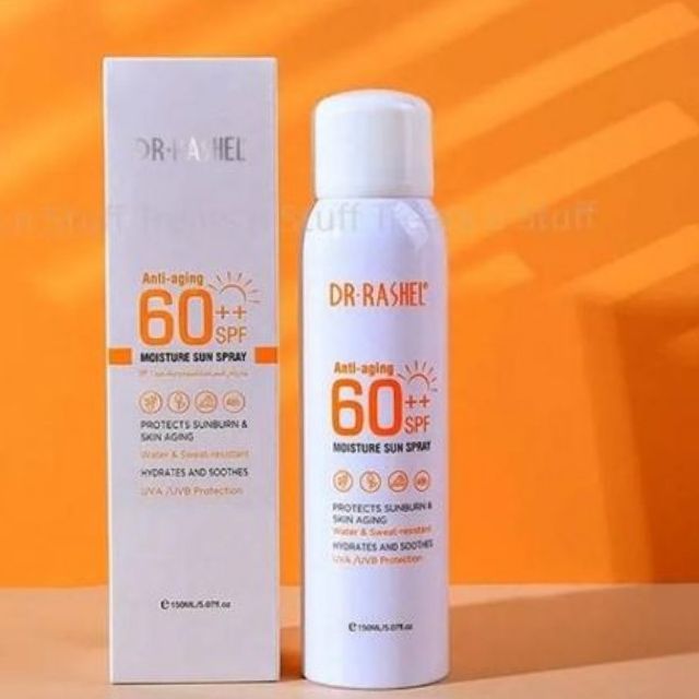 Dr. Rashel Anti-aging 60++ SPF Sun Protection Moisture Spray ,  After sun and Sun cream White Moisture sun spray