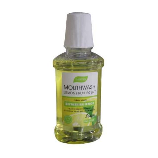 Sadoer Mouthwash Lemon / Mint / Peach fruit scent Remove Oral  Odor Mouth Liquid Cleansing Rinse Mouth Wash