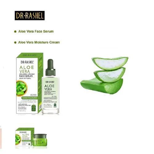 2 in 1 Dr. Rashel Aloe Vera Collagen + Vitamin E Face Serum + Aloe Vera 3 in1 Moisture Cream
