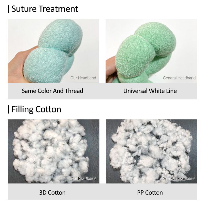 3pc set Spa Headband and Wristbands for Washing Face/makeup Absorbent Sponge and cuff Headband for Women's skin care routine Head band and Wrist bands  pack