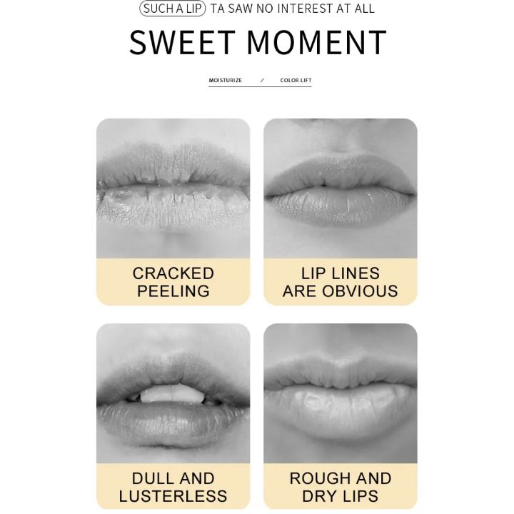 SADOER Lip Balm Vitamin C Moisturizing Lips Care Organic Sleeping Mask Beauty anti chapped lip balm