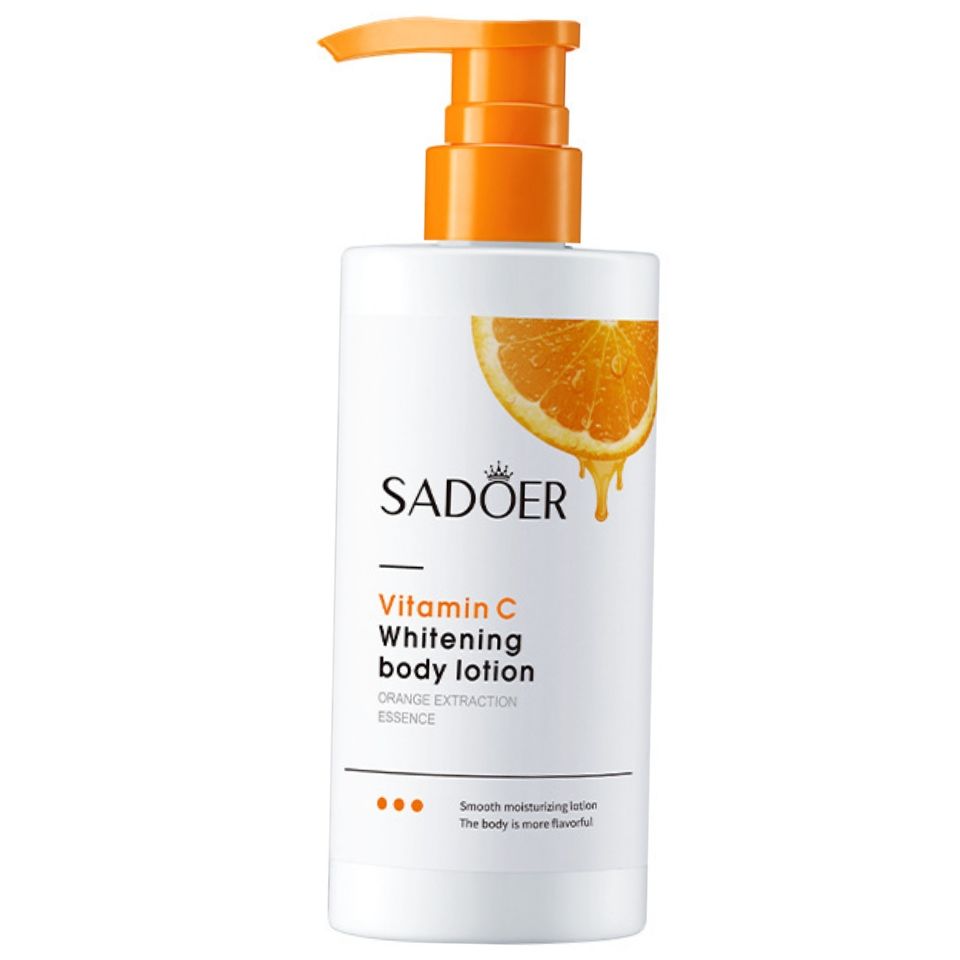 SADOER Vitamin C Whitening Body Lotion Cream Moisturizing Refreshing Whole Body Lightening Cream