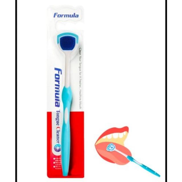 1/2 Pcs Tongue scraper Cleaner, suitable for adults and children, provides healthy oral care, is easy to use, and helps combat bad breath. Travel portable cleaner coating cleaning brush - Formula