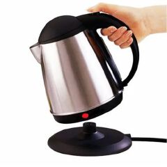 KETTLE + EXTENSION SET AILYONS 2L Electric Kettle + Free 4-Way Extension Cable – Coil-Less Water Heater & Boiler Jug, Fast Boil, Stainless Steel Durable Convenient Home Appliance Set Power King Socket