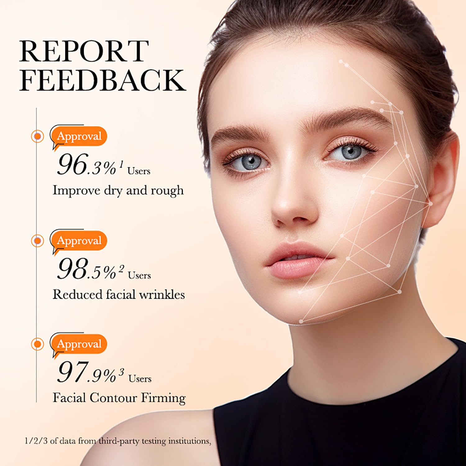 BIOAQUA Vitamin C Serum Hyaluronic Acid Essence Brightening Anti-Aging Moisturizing Face Skin Care Whitening improves Skin Firmness, Even Skin Tone, Soft, Resists Wrinkles, Aging Face Facial care