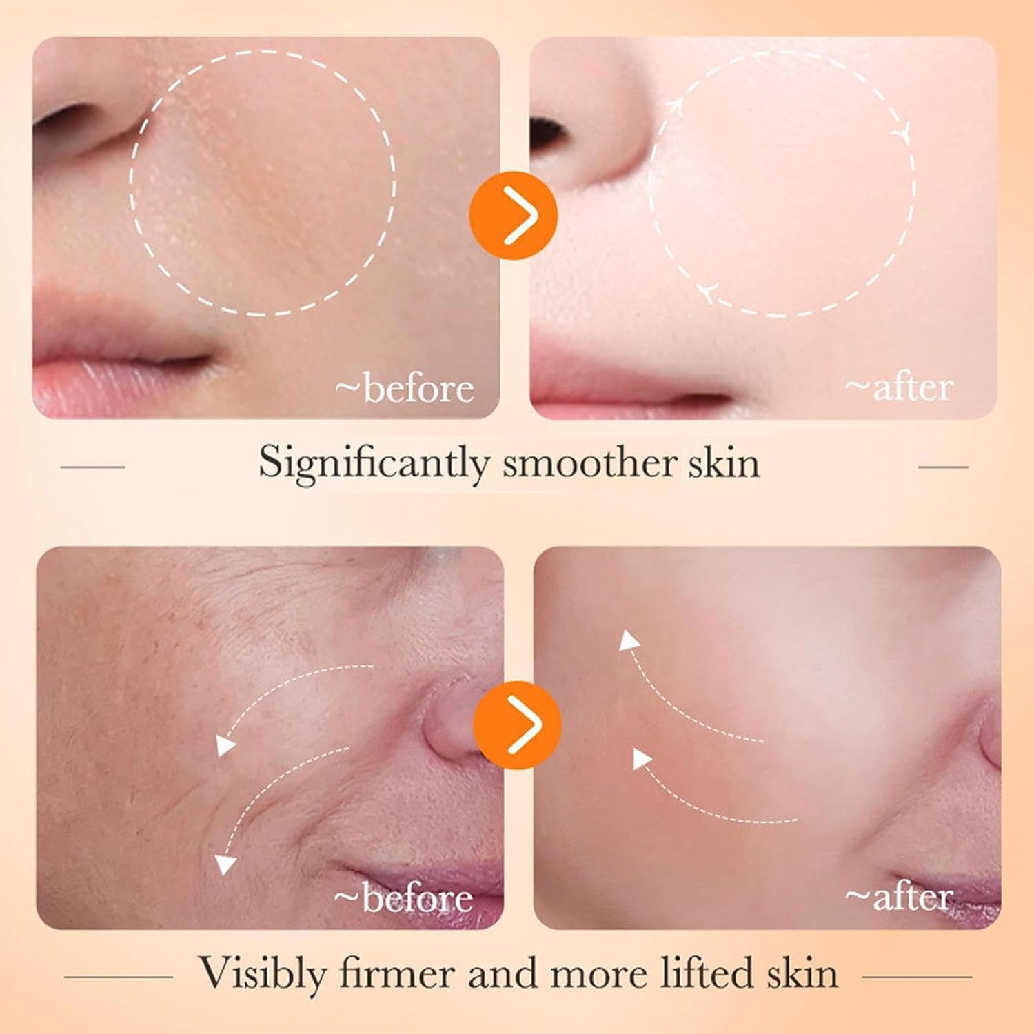 3 in 1 Vitamin C + Hyaluronic Acid + Retinol Serum Set Essence Brightening Anti-Aging Moisturizing Face Skin Care Whitening improves Skin Firmness, Even Skin Tone, Wrinkles, Aging Face Facial BIOAQUA