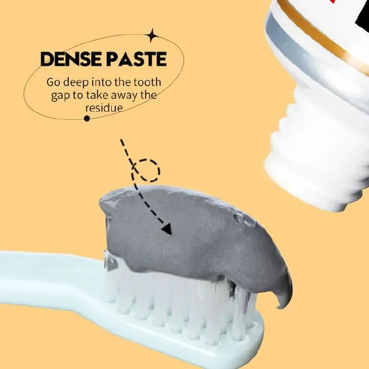 SADOER Bamboo Charcoal Teeth Whitening Toothpaste, Teeth Whitener, Whiten Yellow Teeth, Whiten Coffee Stains, Remove Smoke Stains, Whiten Teeth Stains