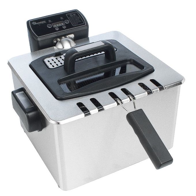 Ramtons RM/370 - Deep Fryer 4.5L - Silver (1YR WRTY)