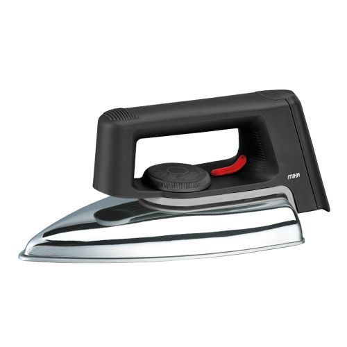 Mika MDIR562 - Dry Iron, Ceramic Soleplate, 1000W - Black & Grey