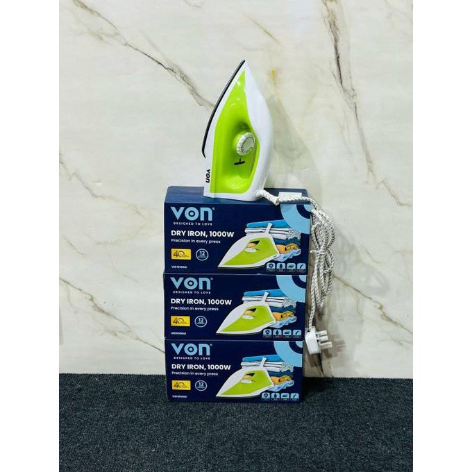 VON VIS161CSG Steam Iron, 1600W - Green
