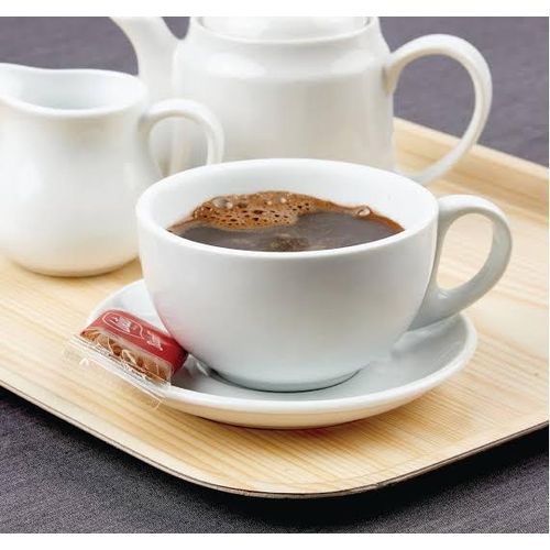 Ceramic cappuccino cups with Saucer, set of 12; 6 cups and 6 saucer