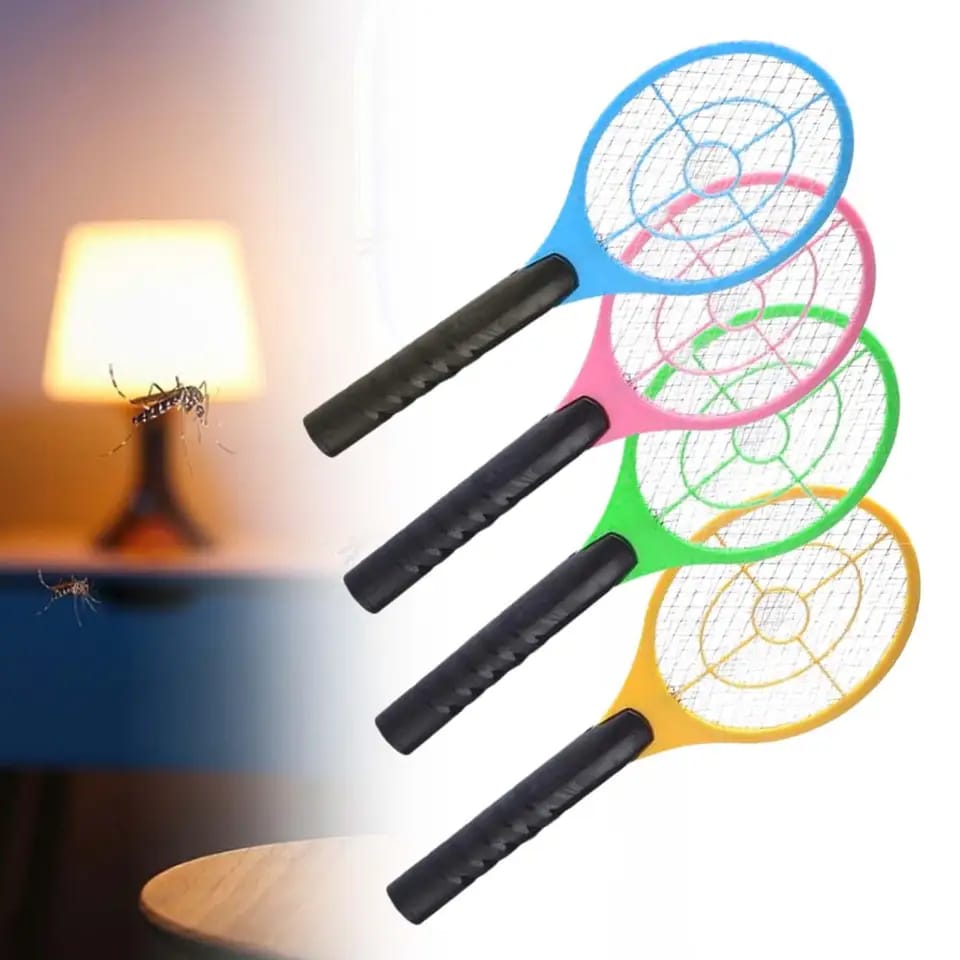 Fly swatter/killer insect handheld anti mosquito repellent racket for mosquito and flies.