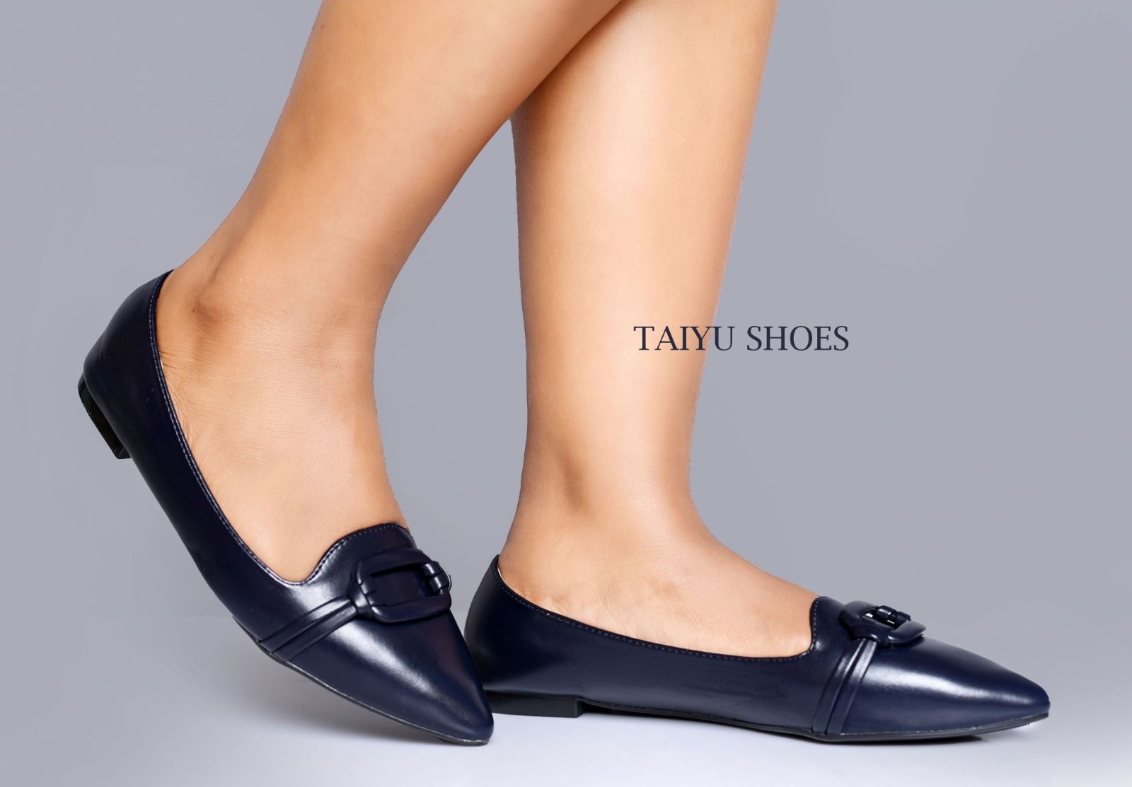Taiyu Quality 🔥 leather fashionable Taiyu  ladies 💥  women flat official shoes 💯