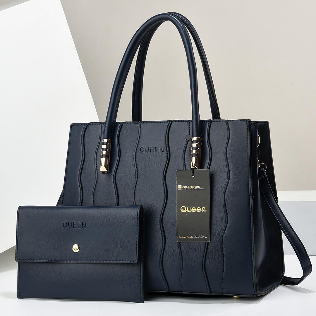 New arrival⚡ High quality  PU leather 2 in 1 women's/ladies 🔥 fashion🔥🔥 handbag