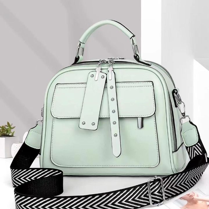 New arrival⚡ High quality  PU leather women's/ladies 🔥 fashion🔥 sling bag🔥 handbag