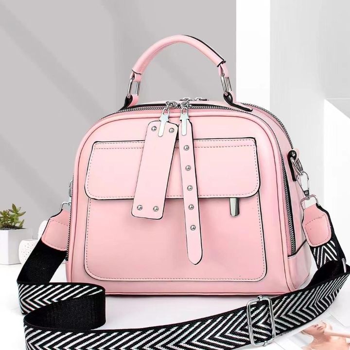 New arrival⚡ High quality  PU leather women's/ladies 🔥 fashion🔥 sling bag🔥 handbag