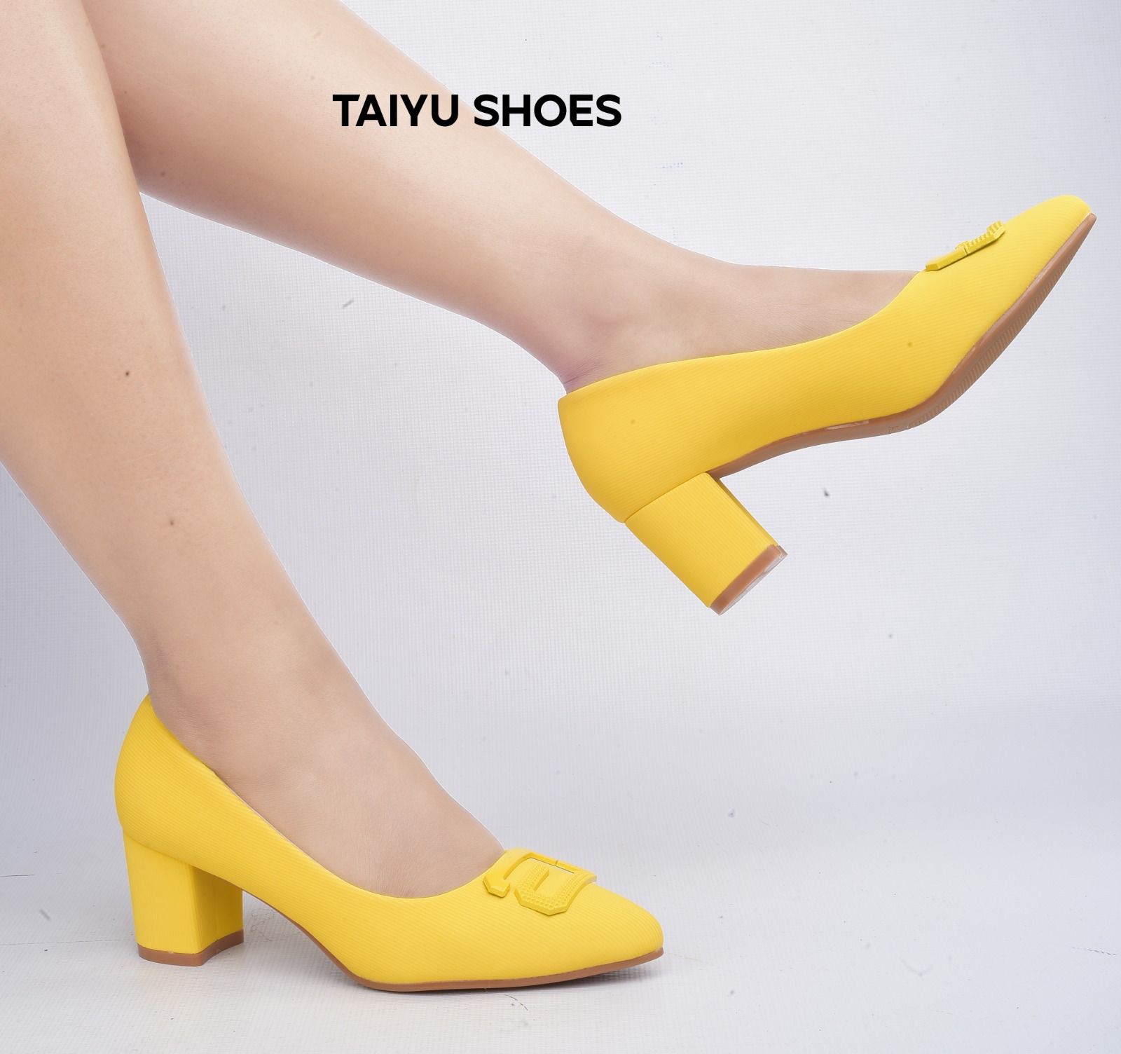 Taiyu Quality 🔥 leather fashionable Taiyu  ladies 💥  women flat official shoes 💯