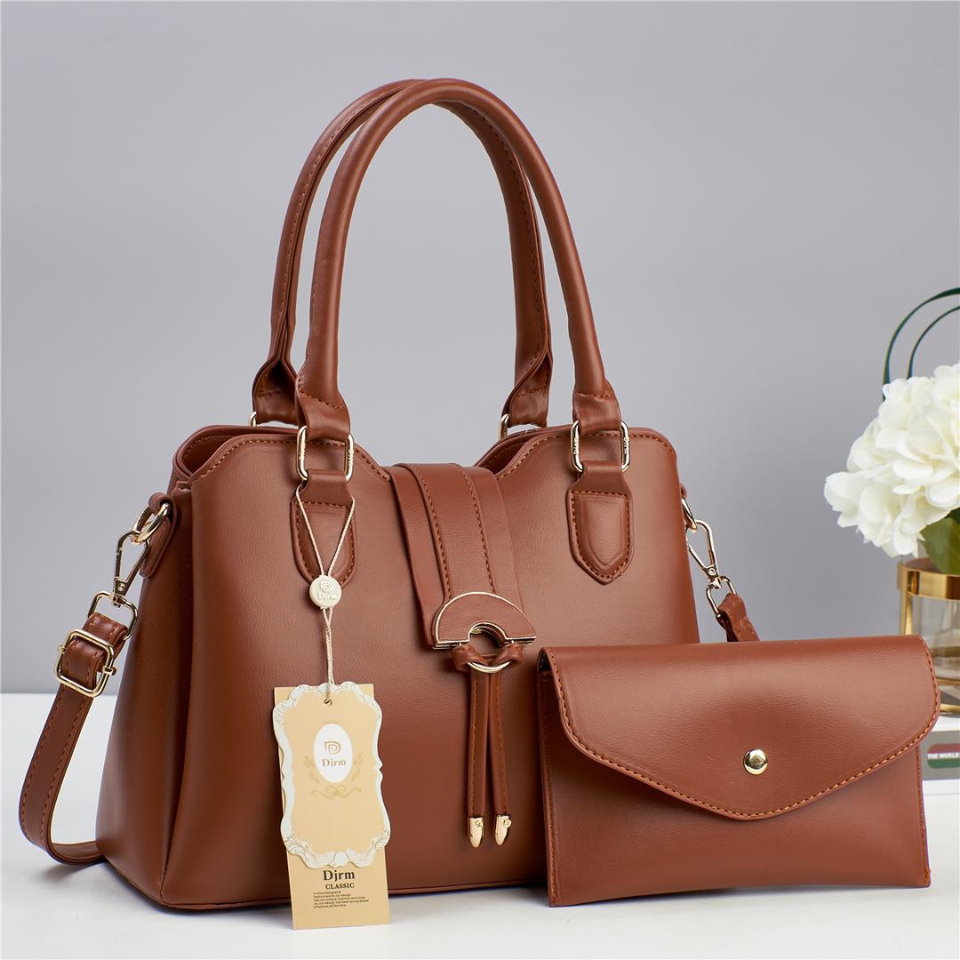 New arrival⚡ High quality  PU leather 3 in 1 women's/ladies 🔥 fashion🔥🔥 handbag