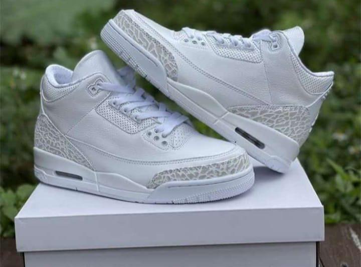 Latest💥new Air j3 "pure money"🔥🔥high quality breathable unisex sneakers💥🔥💥💥