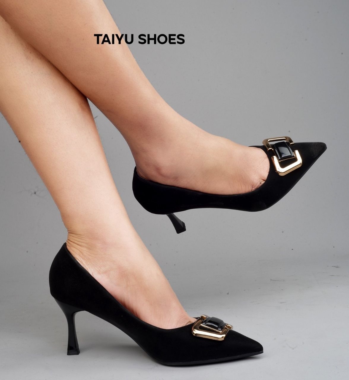 Taiyu Quality 🔥 leather fashionable Taiyu  ladies 💥  women flat official shoes 💯