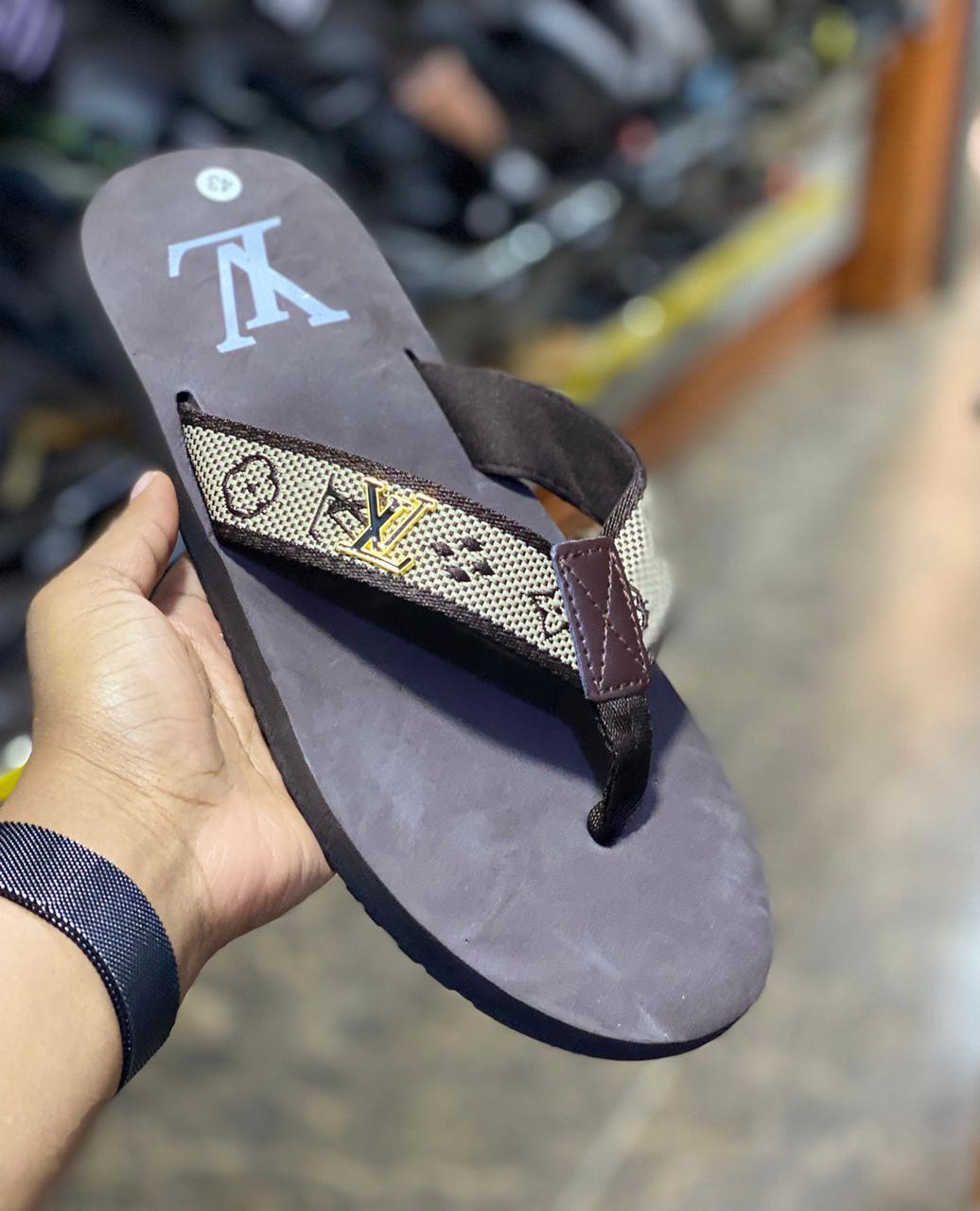 New arrival Fashion  unisex LV slippers