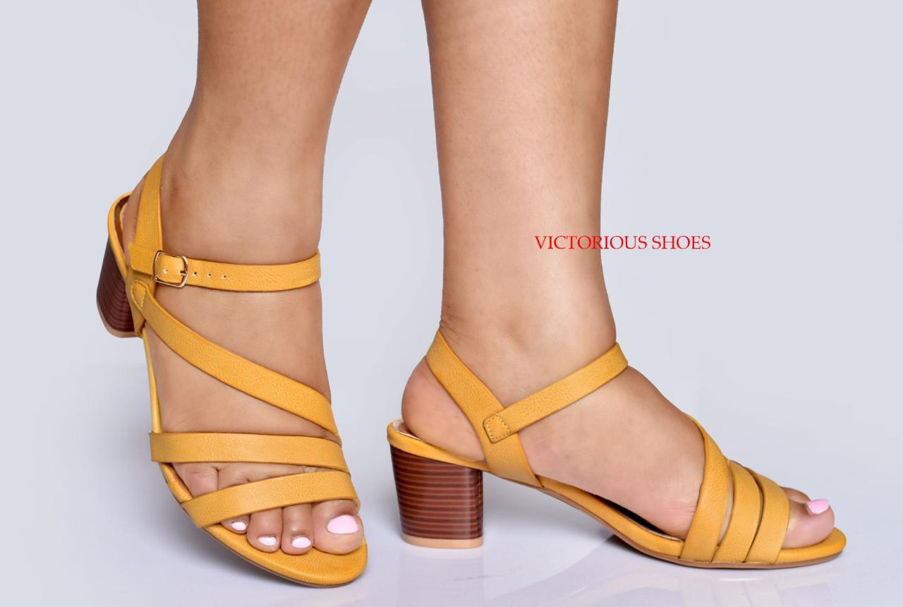 Taiyu Quality 🔥 leather fashionable Taiyu  ladies 💥  women Heels official shoes 💯