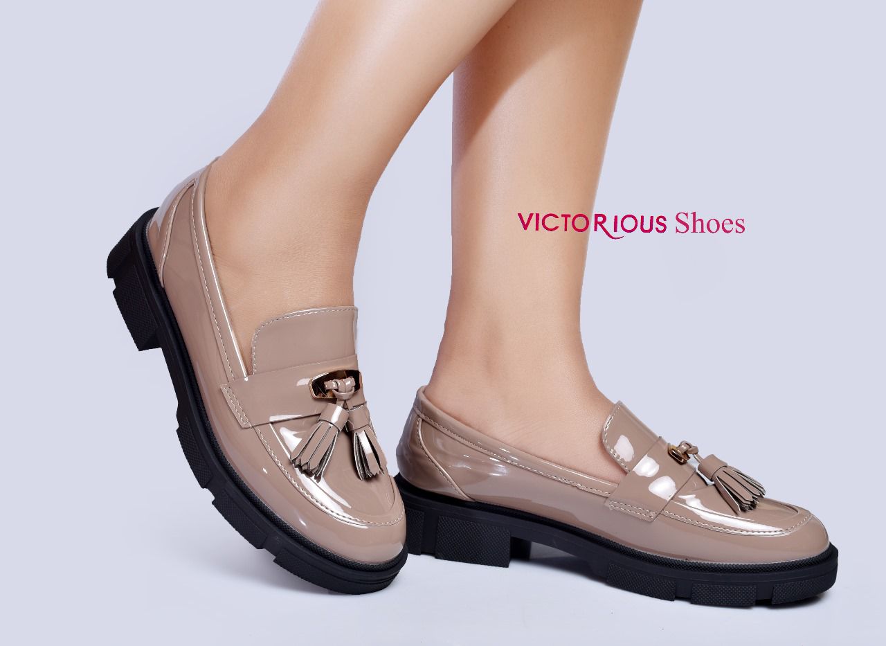 Taiyu Quality 🔥 leather fashionable Victorous ladies 💥  women Brogues  official shoes 💯