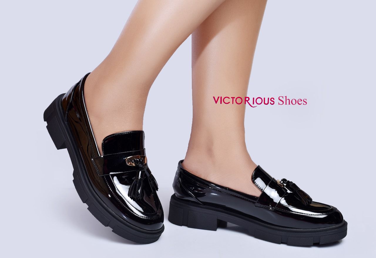 Taiyu Quality 🔥 leather fashionable Victorous ladies 💥  women Brogues  official shoes 💯